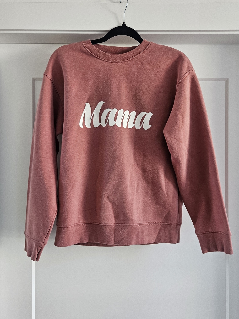 Brunette The Label Mama Crewneck - Dusty Rose